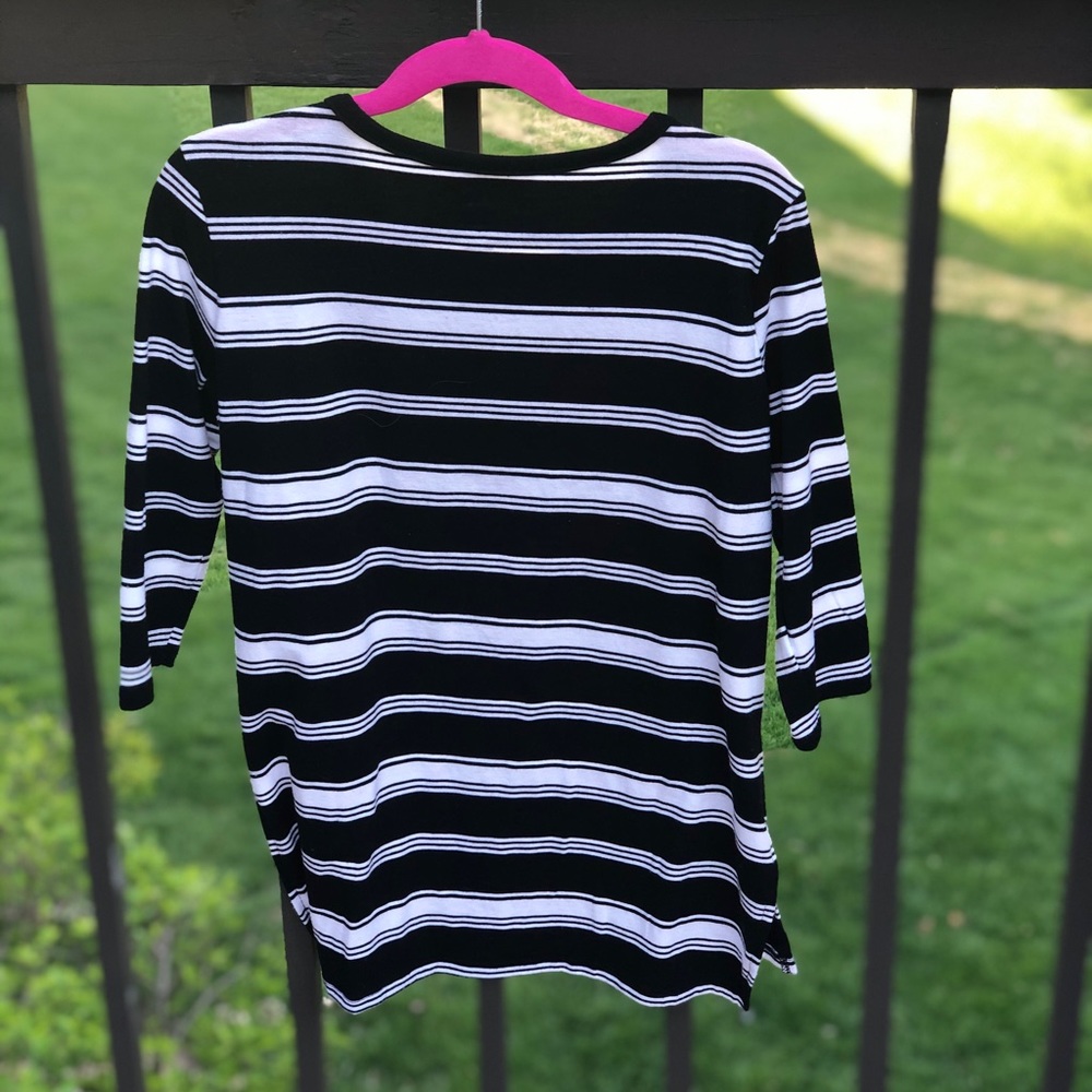 Black and white girls shirt